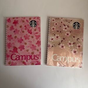 NWT Starbucks Japan 2026 Sakura Exclusive Campus Notebooks